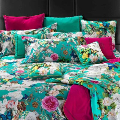 roberto-cavalli-bedding-beddengoed-dekbedovertrek-blaze-turquoise