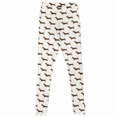 teckeltjes legging witte achtergrond