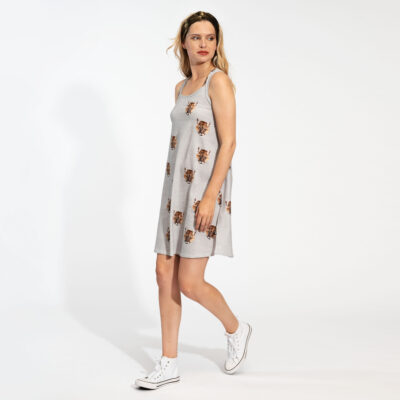 dame met puma dress