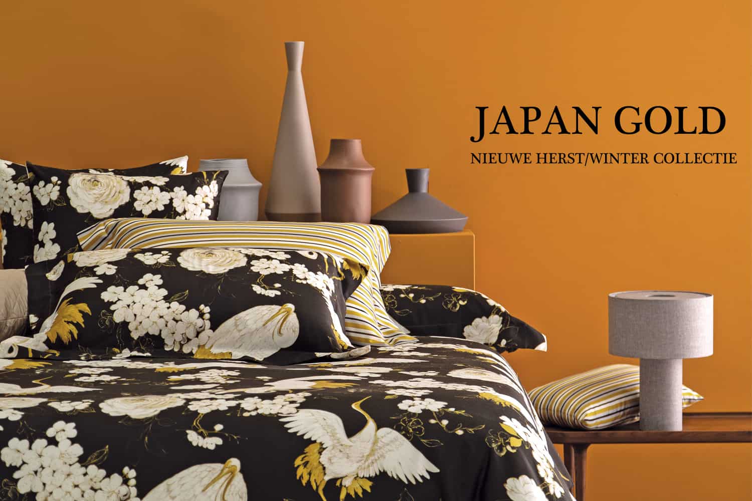 dekbedovertrek-japen-gold NIEUWE HERST/WINTER COLLECTIE