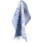 theedoek delfts blauw met print