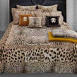 Roberto Cavalli dekbedovertrek in dierenprint