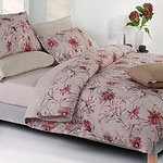 dekbedovertrek luxe uitstraling met bloemen