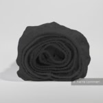 antraciet jersey hoeslaken splittopper