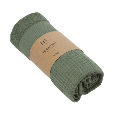 wafel katoenen yoga doek