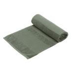 yoga handdoek groen wafelkatoen