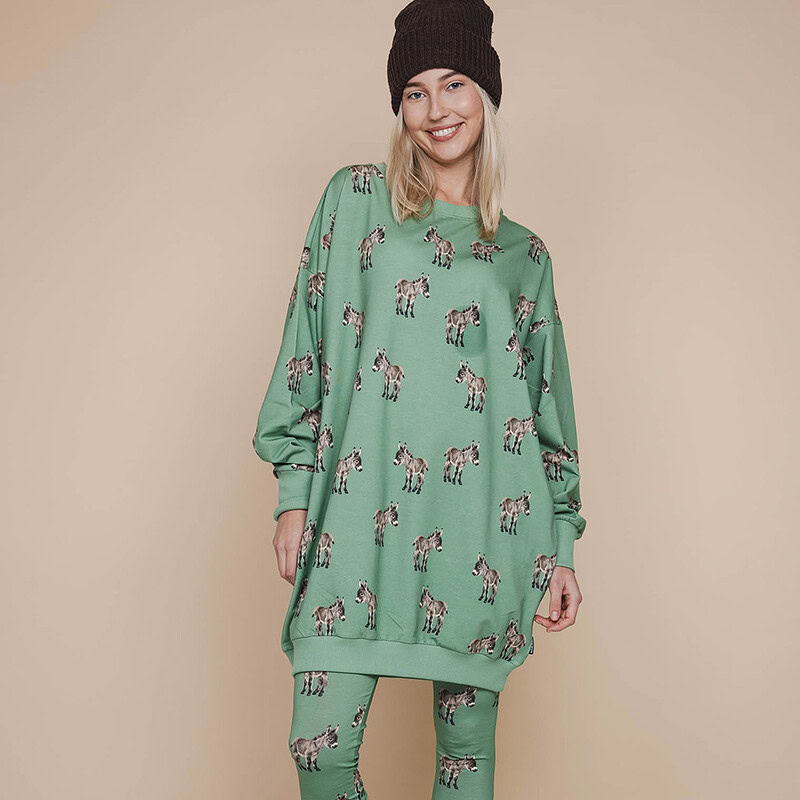 Donkeys Sweater Dress Dames