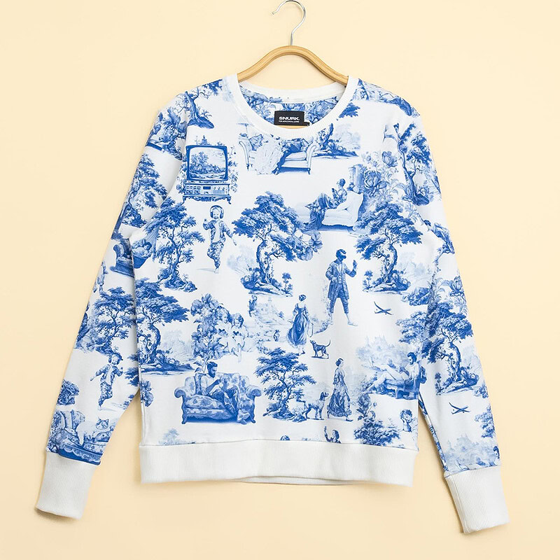 snurk dames trui Toile de Jouy