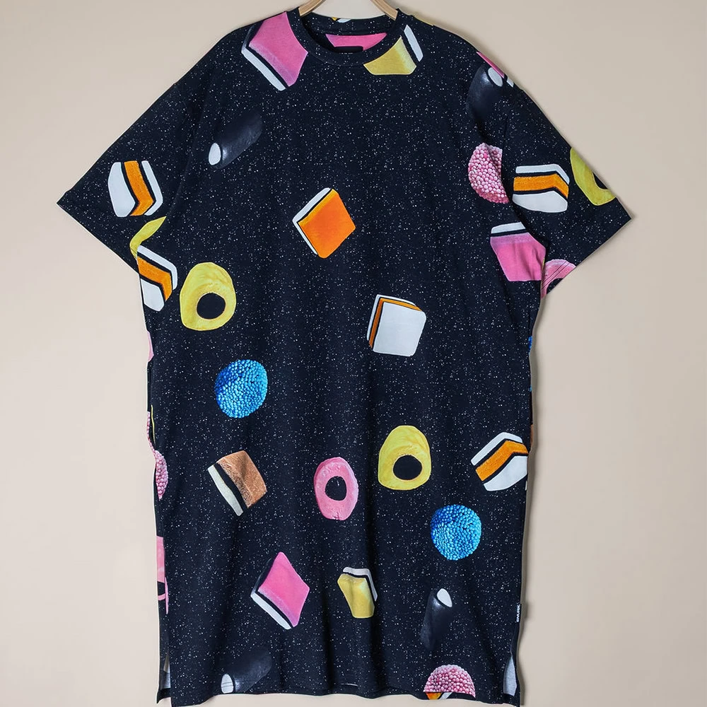 tee dress engels drop