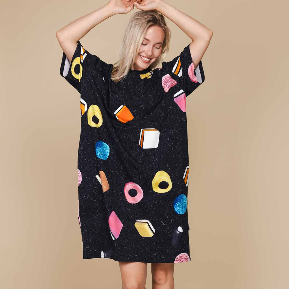 tee dress engels drop