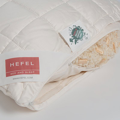 kussen van het merk hefel bio vulling