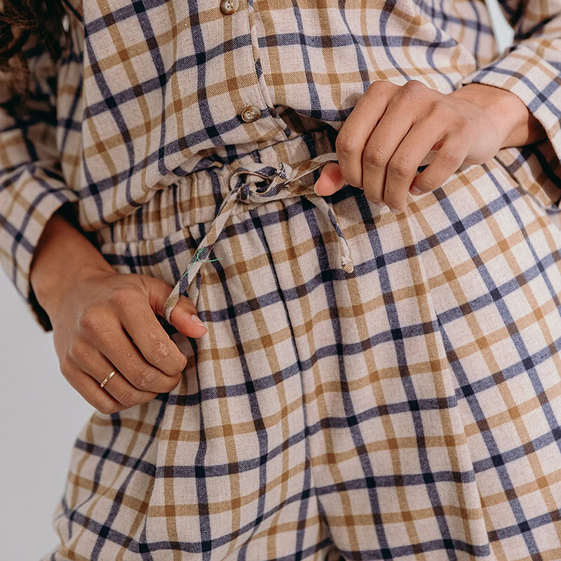 ruiten pyjama flanel