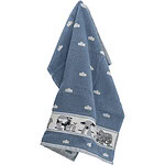 keukendoek schaapjes blauw