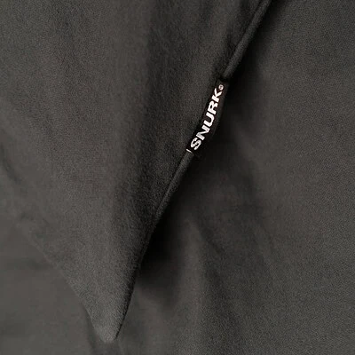 grijs flanellen dekbedovertrek snurk