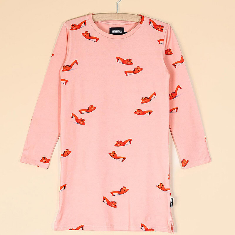 Efteling Long Sleeve Dress Kids - Rode Schoentjes