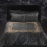 Philipp Plein dekbedovertrek behang, bed en dekbedovertrek