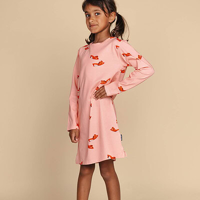 Efteling Long Sleeve Dress Kids - Rode Schoentjes