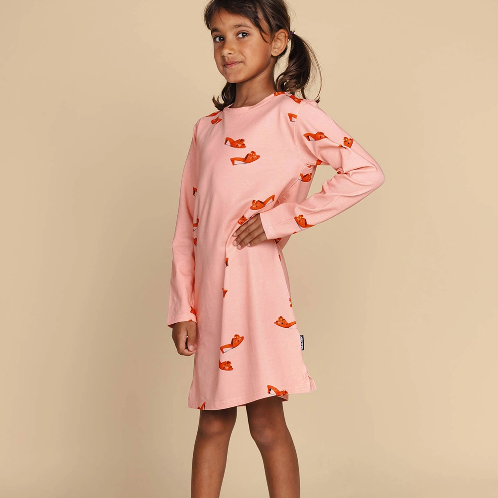 Efteling Long Sleeve Dress Kids - Rode Schoentjes