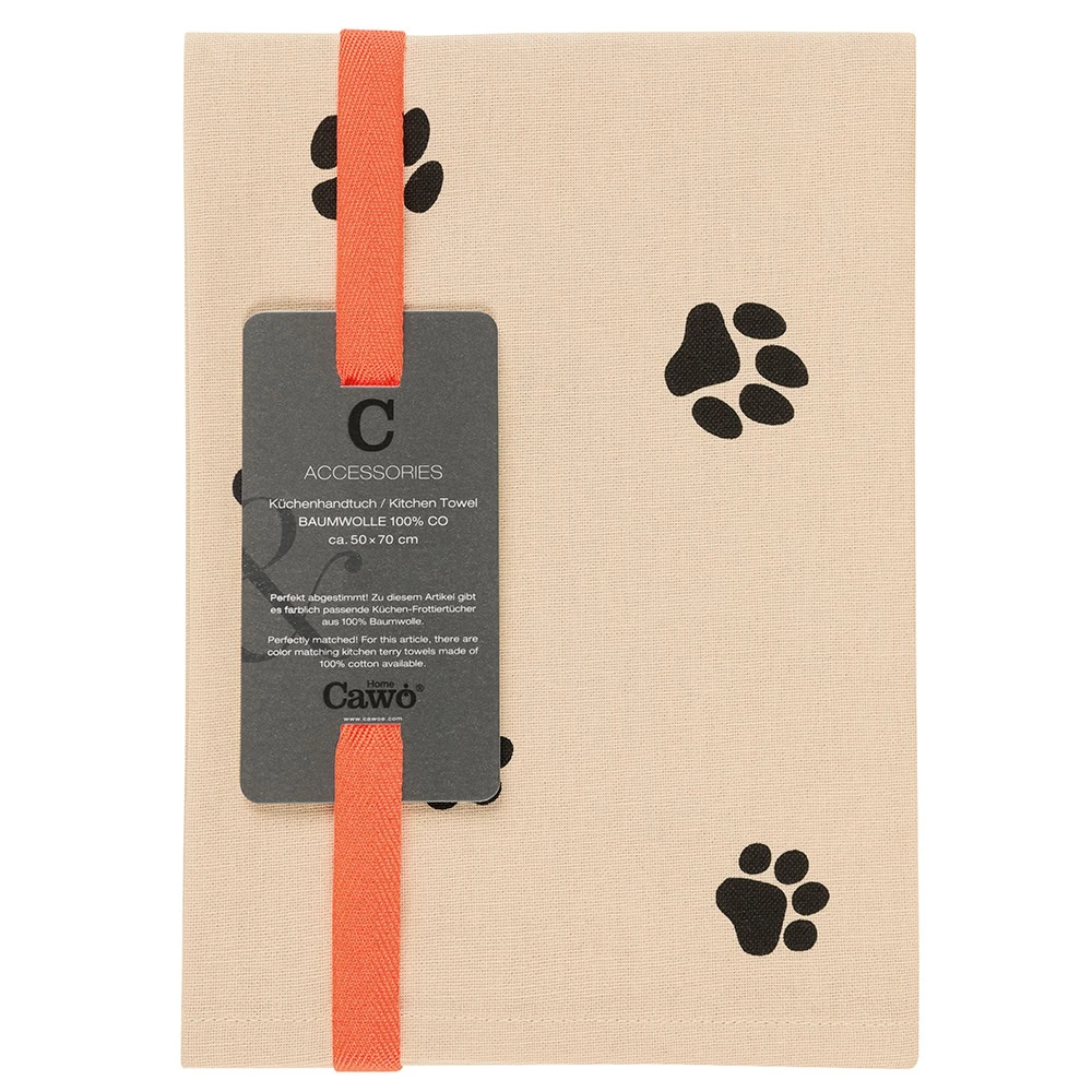 hondenhanddoek met pootjes