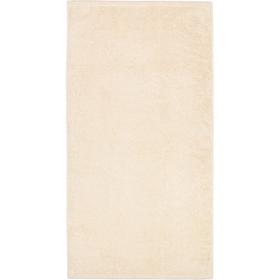 beige handdoek cawo
