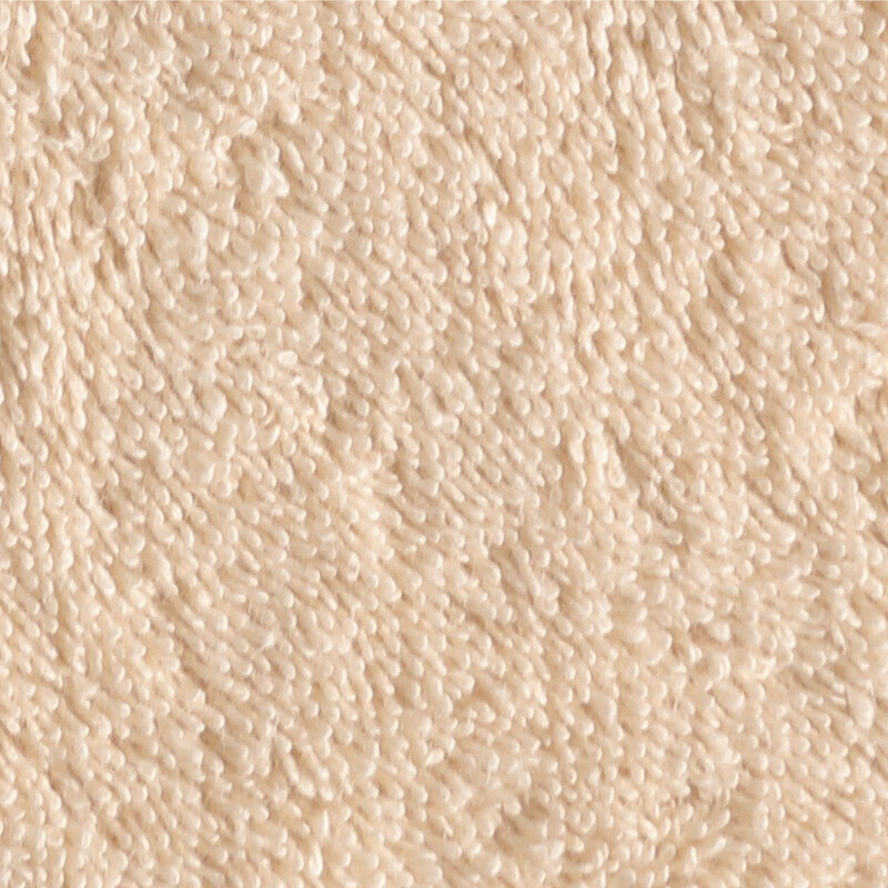 badstof handdoek cawo in beige