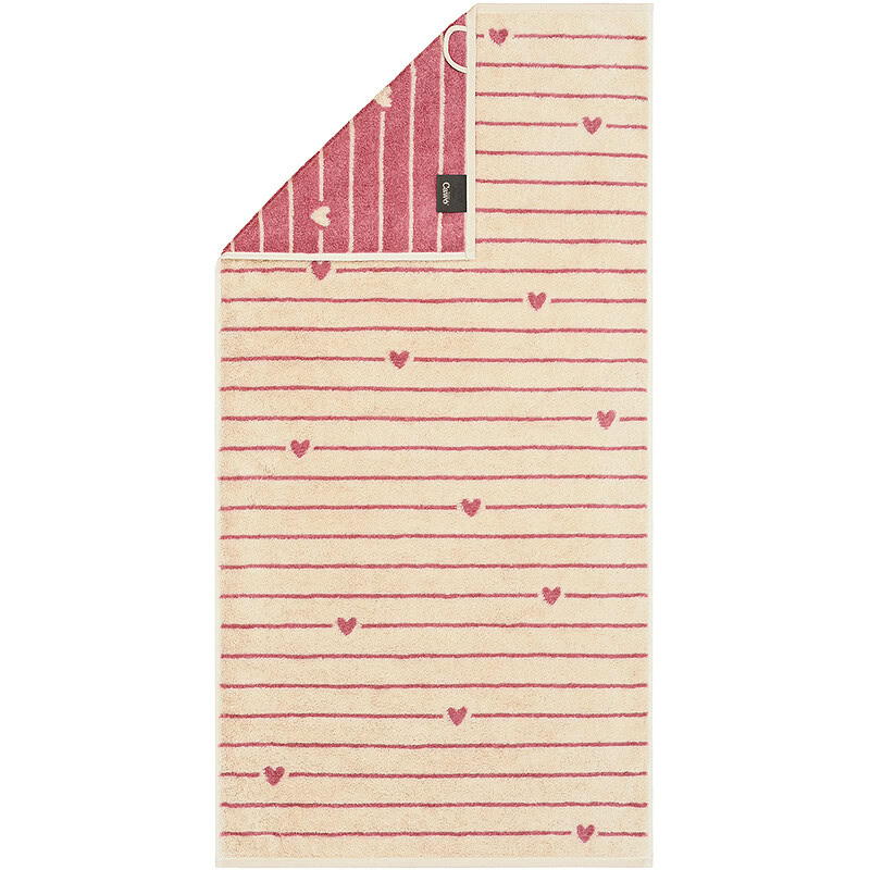 Cawö Heart Beats Lines & Hearts - Berry
