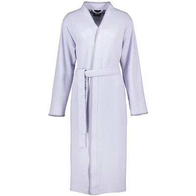 badjas wafelkatoen dames in lila