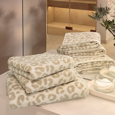 Cawö Handdoek Leo - Natur