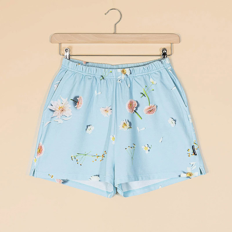 gebloemde shorts