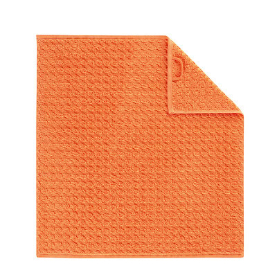 oranje keukenhanddoek wafelkatoen