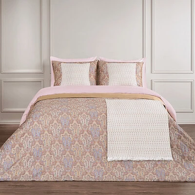 Dekbedovertrek katoen satijn - Fortuna Cafe