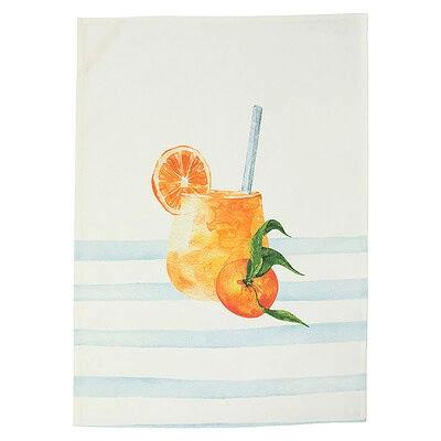 sinaasappel limonade theedoek