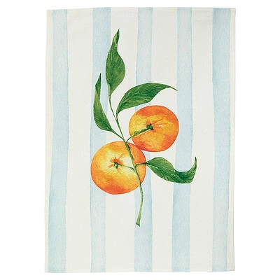 theedoek met twee sinaasappels