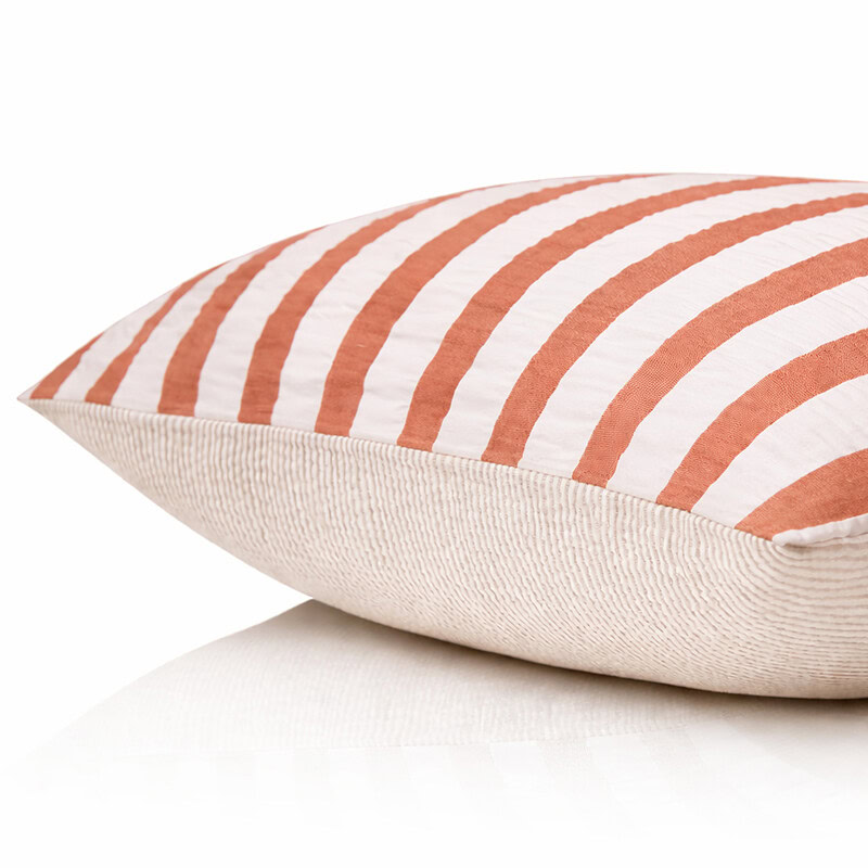 brick rode kussensloop