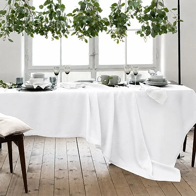 wit linnen tafellaken luxe