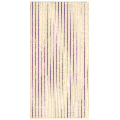 beige strepen handdoek