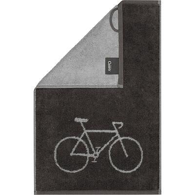 fiets gastendoek in donkere kleur tint