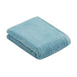 groot luxe badlaken in de kleur waterfall blauw