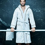 Philipp Plein badjas - Script White